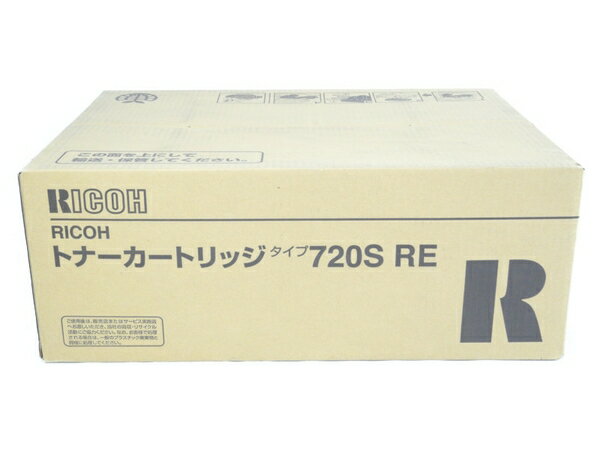 未使用 【中古】 RICOH 720S RE トナーカートリッジ タイプ リコー 印刷 N3994553