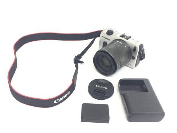 【中古】 Canon EOS M DS126391 ミラーレス カメラ シルバー 18-55mm レンズ セット キャノン G8499018