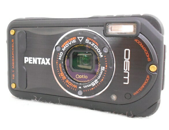 【中古】 リコーイメージング PENTAX Optio W90 ブラック OPTIOW90B デジタルカメラ N2591182
