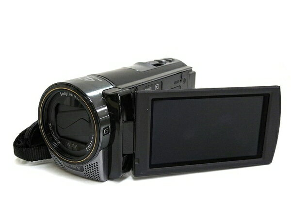 【中古】SONY HDR-CX180 ハンディカム ビデオカメラ ブラック ビデオカメラ・デッキ ビデオカメラ HDDビデオカメラ ソニー T1828618