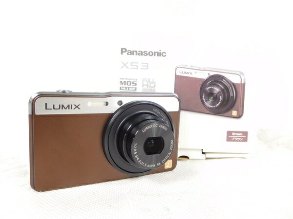 美品【中古】 Panasonic LUMIX DMC-XS3 デジカメ カメラ コンパクト K1899282
