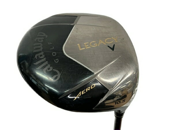 【中古】Callaway LEGACY AERO 10.5° ドライバー キャロウェイ QUADRA RED ZONE FW60 シャフト S8736352