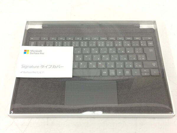 未使用 【中古】 Microsoft FFQ-00159 Model 1725 Surface Pro Signature タイプカバー ALCANTARA T5624098
