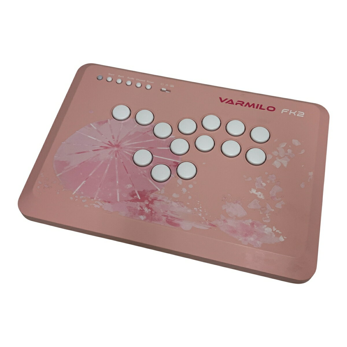 【中古】 Varmilo レバーレス アーケードコントローラー ARI14 FK2 サクラモデル アミロ 格闘ゲーム用 中古 T10578407