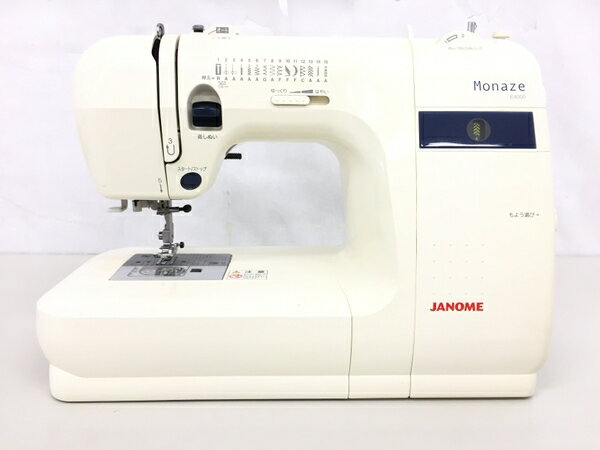 【中古】JANOME ジャノメ Monaze E4000 家庭用 ミシン 裁縫 K5112683