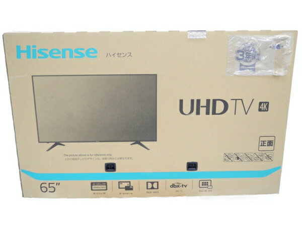 未使用 【中古】 Hisense ハイセンス 65A6100 2019年製 65V型 液晶 テレビ 4K【大型】 N4361962