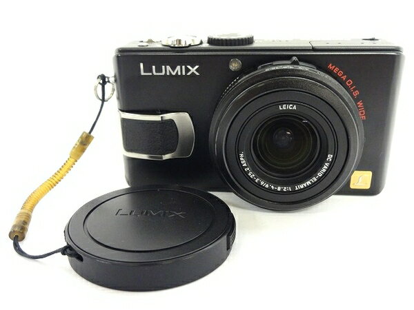 【中古】 Panasonic LUMIX LX2 DMC-LX2 デジタルカメラ ブラック T2599046