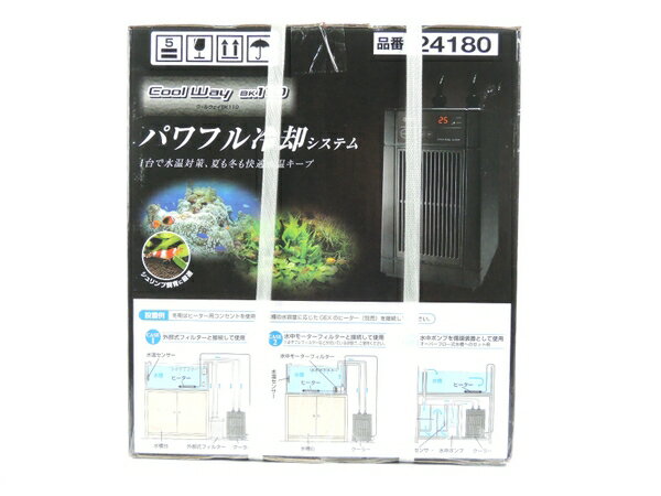 未使用【中古】GEX BK110 クールウェイ 対応水量 100リットル 水槽用 クーラー Y2430655