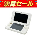【中古】 Nintendo SPR-001 3DS LL ホワイト 家庭用 ゲーム機 拡張スライドパッド付き 任天堂 W10121856