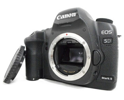 【中古】 Canon キャノン EOS 5D Mark II DS126201 ボディ デジタル 一眼 レフ カメラ 周辺機器 機材 撮影 写真 ブラック W3147420