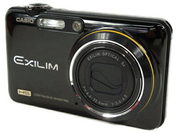 【中古】 カシオ HIGH SPEED EXILIM EX-FC150 ブラック EX-FC150BK カメラ コンデジ S2906223