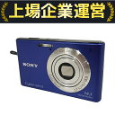 【中古】 SONY Cyber-shot DSC-W550 コンパクトデジタルカメラ ブルー ソニー ジャンク B10187707