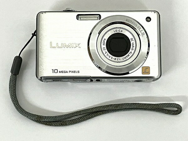 【中古】 Panasonic LUMIX DMC-FS7 コンパクトデジタルカメラ デジカメ シルバー T8216925