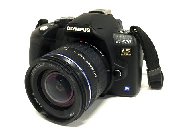 【中古】 OLYMPUS E-520 14-42mm レンズキット デジタル 一眼 カメラ オリンパス 中古 F4188638