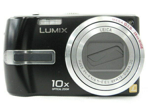 【中古】 Panasonic LUMIX DMC-TZ3 コンパクトデジタル カメラ ブラック コンデジ N4642051