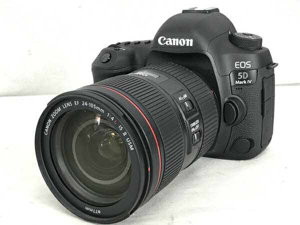 未使用 【中古】 CCanon デジカメ EOS 5D Mark IV EF24-105L F4L IS II USM レンズキット カメラ 未使用 S4944890