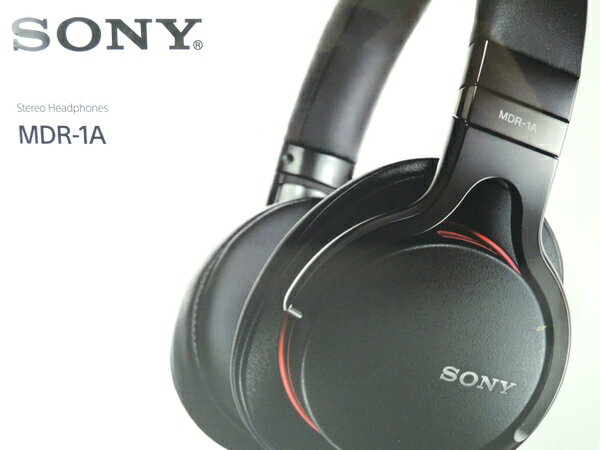 未使用【中古】SONY ステレオ ヘッドホン MDR-1A ハイレゾ 密閉型 Y2134897