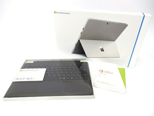未使用 【中古】 Microsoft Surface Pro 4 7AX-00013 オフィス・キーボード付 T2048170