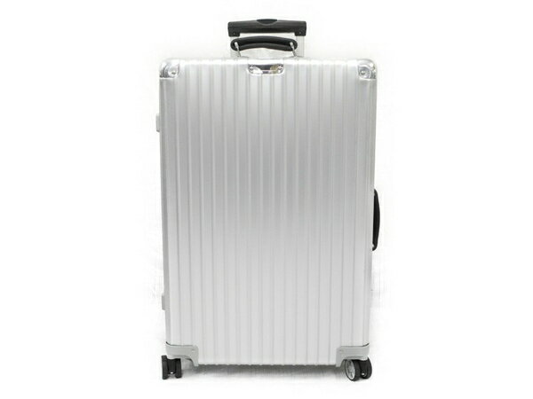 【中古】 rimowa リモワ クラシックフライト マルチホイール シルバー 4輪 スーツケース N ...