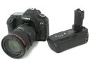 【中古】 Canon キャノン EOS 5D MarkII カメラ 24-105mm レンズセット バッテリーグリップ付き N4245892