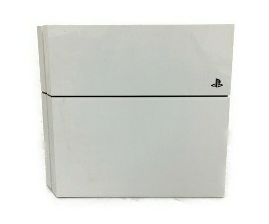 【中古】 SONY CUH-1100A PS4 プレイステーション4 HDD 500GB グレイシャーホワイト T4606396