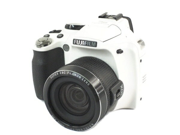 【中古】 FUJIFILM デジタルカメラ FinePix SL300 光学30倍 ホワイト FX-SL300WH コンデジ Y2646360