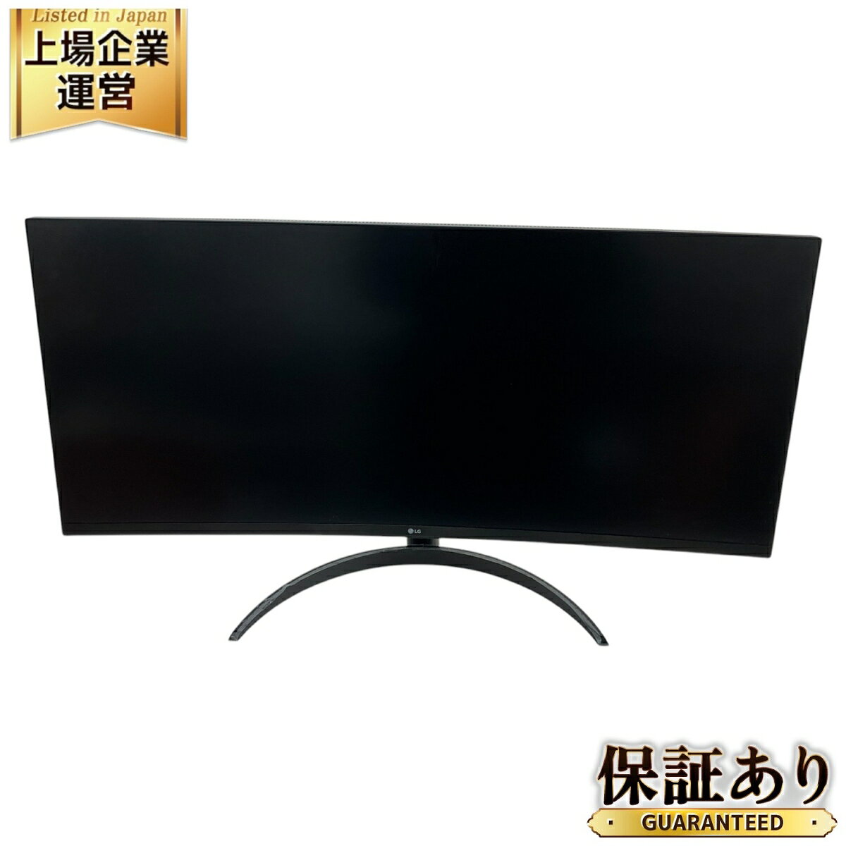 【中古】 LG 34WQ60C-B 34インチ ウルトラワイド曲面ディスプレイ 液晶モニター 2023年製 PC周辺機器 【大型】 N9744284