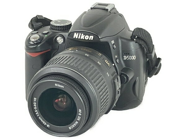 【中古】 Nikon D5000 18-55mm 1:3.5-5.6G VR ボディ レンズ セット デジタル一眼レフカメラ ニコン N8201372