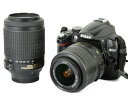 【中古】 Nikon ニコン D5000 ダブルズームキット カメラ デジタル 一眼 レフ 趣味 機器 Y3686268