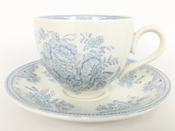 【中古】 バーレイ ブルーアジアティックフェザンツ ティーカップソーサーセット Y8203729のサムネイル