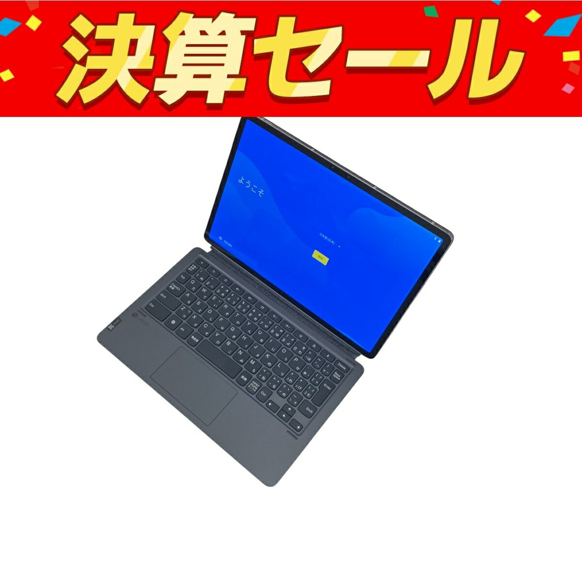 【中古】 NEC T11 11QHD1 128GB 11.5インチ タブレット Wi-Fi グレー系 中古 T9893289