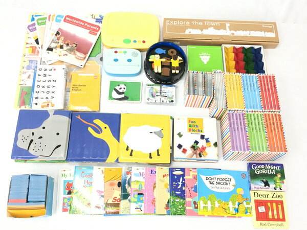 【中古】 Benesse World wide Kids ワールドワイドキッズ Stage1-6 セット 子供 幼児 英語 教材 ベネッセ W6390521のサムネイル