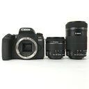 【中古】 中古 CANON キャノン EOS9000D 一眼レフ ダブルズームキット カメラ Y4735209