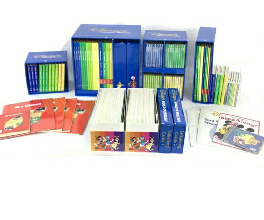 【中古】 DWE ディズニーの英語システム メインプログラム シングアロング トークアロング 英語 教材 Y5671546のサムネイル