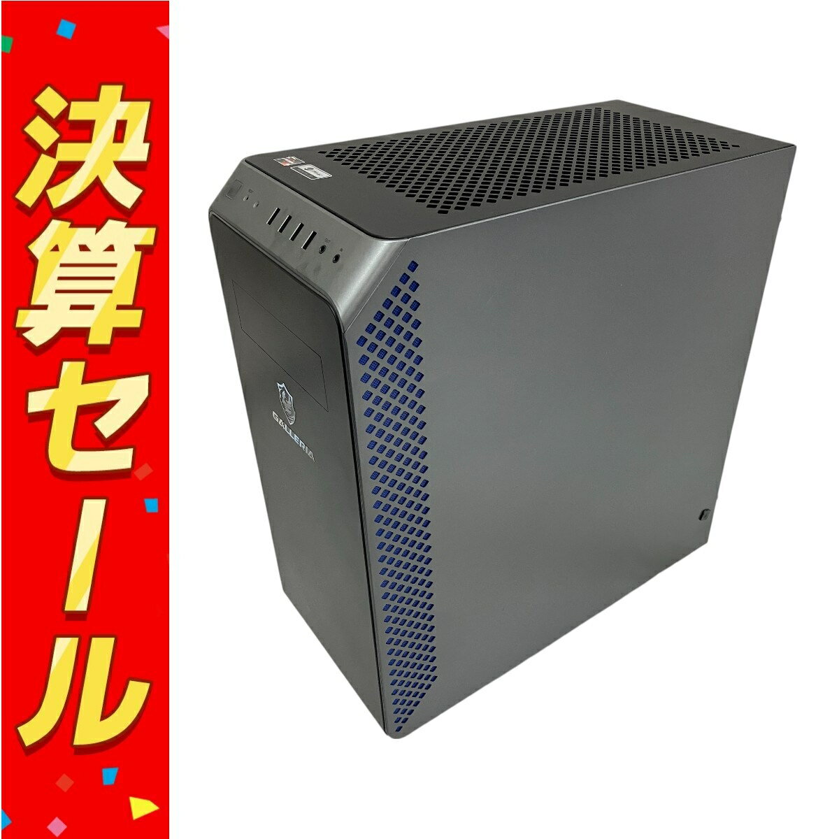 【中古】 Thirdwave GALLERIA デスクトップPC AMD Ryzen 7 3700X 16GB 1.0TB HDD 512GB SSD GeForce RTX 3070 Windows 11 T10060632