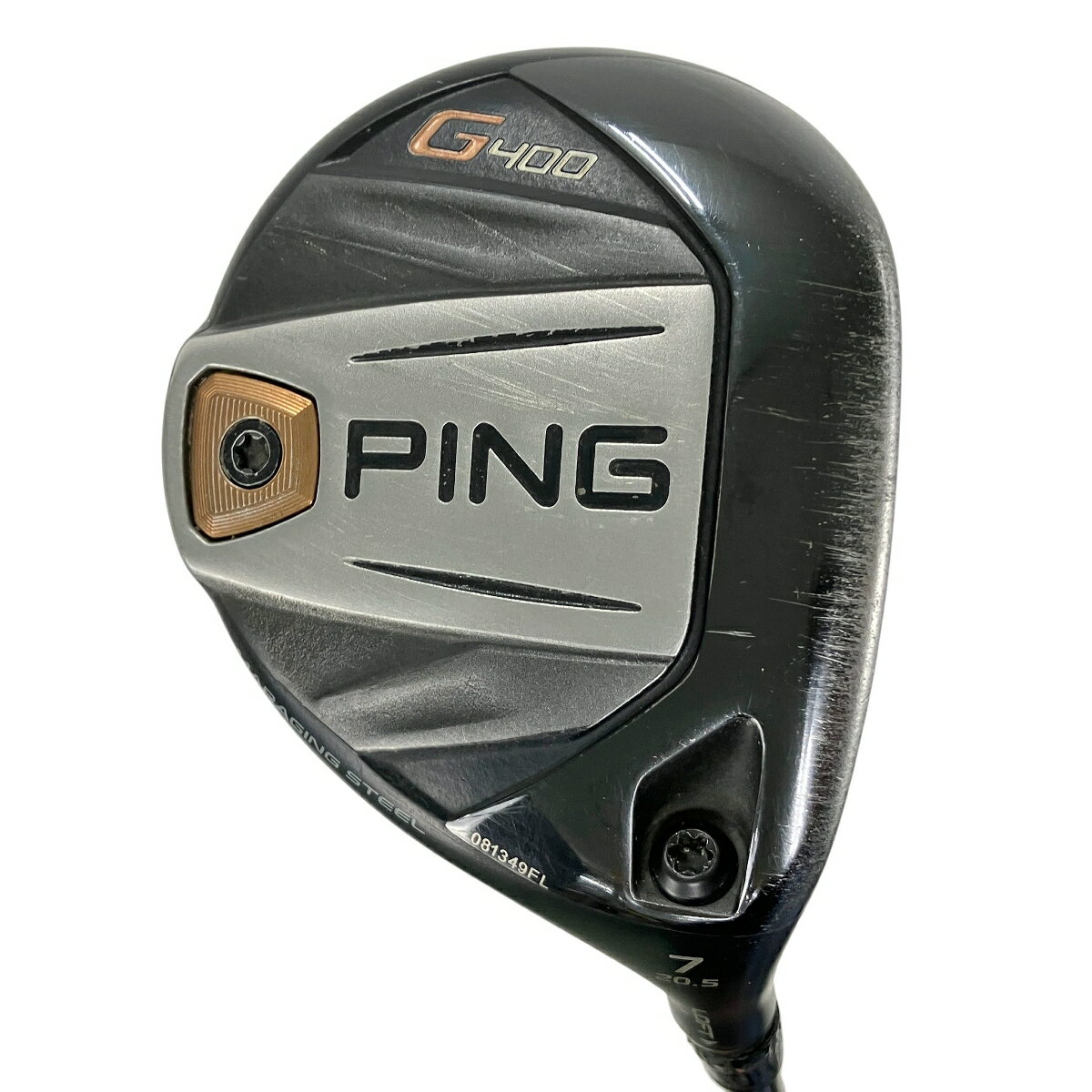 【名器】 PING G400 5番ウッド ATTAS CoooL 7S カバー付 G400フェアウェイウッド ATTAS CoooL 4／5／6／7(フェアウェイ