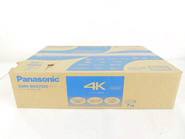 新品 【中古】 Panasonic パナソニック DIGA DMR-BRX7020 BDレコーダー 7TB K2342471