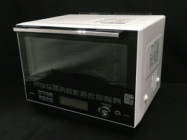 【中古】 TOSHIBA 新・石窯ドーム ER-PD3000(W) 過熱水蒸気 オーブンレンジ グラ ...