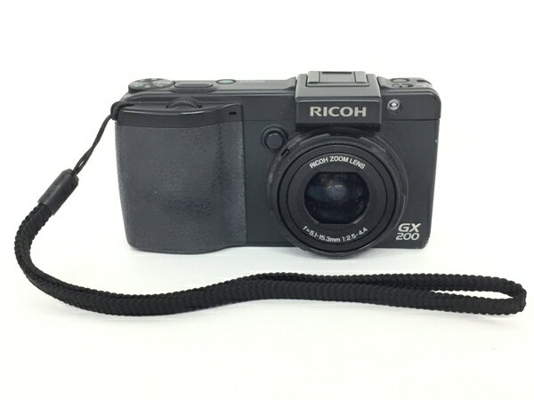 【中古】 RICOH リコーイメージング GX200 デジタルカメラ コンデジ ブラック T3207909