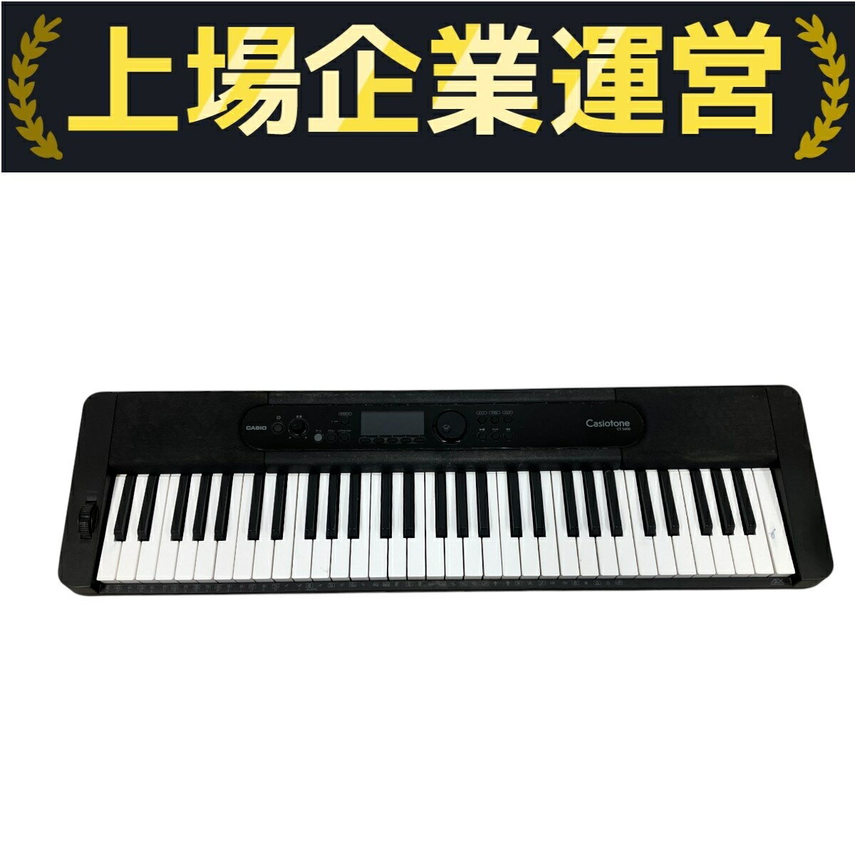 【中古】 CASIO Casiotone CT-S400 電子キーボード 61鍵盤 タッチレスポンス 楽器 中古 M10348255