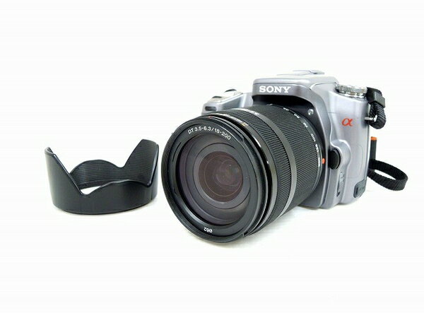 【中古】 SONY DSLR- α100 DT 18-200mm F3.5-6.3 SAL18200 セット カメラ ソニー 一眼レフ O3996392