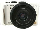 【中古】 Panasonic LUMIX DMC-GF1カメラ ミラーレス一眼 G 20mm F1.7 ASPH. レンズキット S4171597