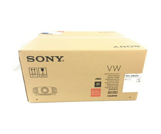 未使用 【中古】 SONY ソニー VPL-VW255 ビデオ プロジェクター 4K ホワイト K5121461