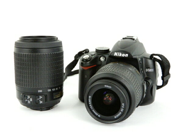 【中古】 Nikon ニコン D5000 カメラ デジタル 一眼レフ ボディ おまけ レンズ 付 Y3417259