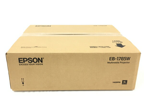 未使用 【中古】 EPSON エプソン EXCEED YOUR VISION EB-1785W H793D Multimedia Projector 3200lm ビジネス プロジェクター モバイルモデル T4697213