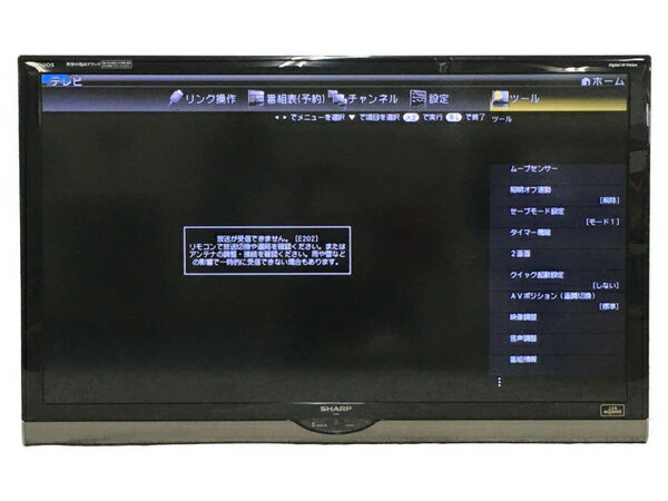 【中古】 SHARP シャープ AQUOS LC-52SE1 B 液晶テレビ 52型 ブラック 20 ...