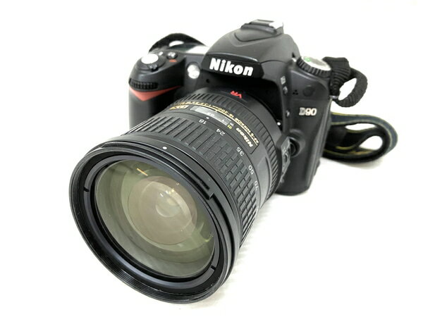 【中古】 【動作保証】Nikon D90 デジタル一眼レフ DX AF-S NIKKOR 18-200mm 1:3.5-5.6 G ED レンズセット ニコン O8763233