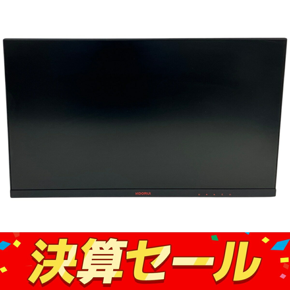 【中古】 KOORUI 24E4 24インチ ゲーミングモニター スタンド無し Koorui ディスプレイ N10129501