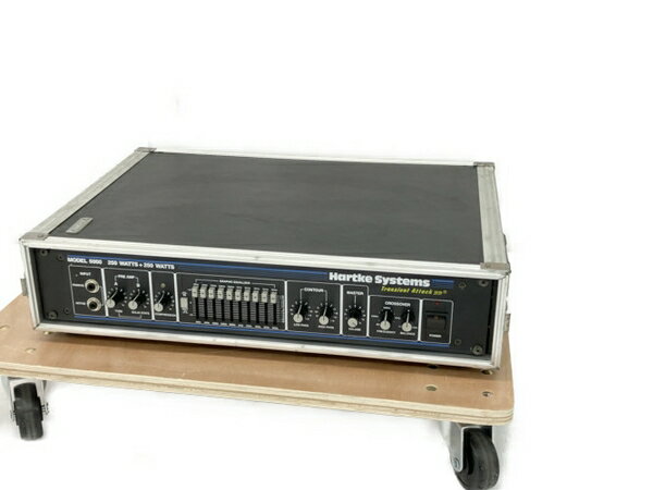 【中古】 Hartke Systems MODEL 5000 250WATTS+250WATTS ベースアンプヘッド 音響機材 ハートキー C8338234