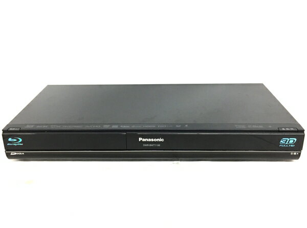 【中古】 Panasonic ブルーレイDIGA DMR-BWT1100 BDレコーダー 500GB ...